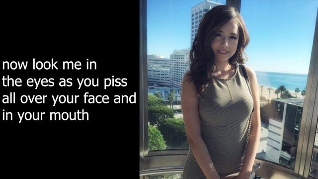 Pokimane CEI JOI (anal, piss play)