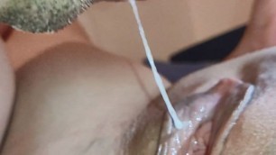 Clit Licking and Pussy Eating Until Massive Orgasm - Extreme CLOSE UP Amateur Pussy Licking