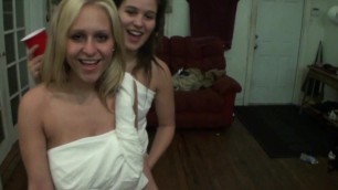 Toga Party Ends Up in Orgy