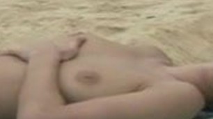 andie valentino naked on beach 2
