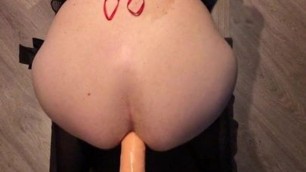 Dildoing my sissy ass