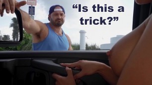 BAITBUS - Strong Stud With Big Muscles Honey Dicked And Tricked Haha Porn Videos