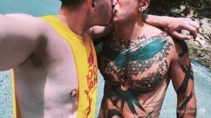 Axel Abysse and Asian Buddy Outdoor Kink Deep Fisting Island Porn Videos