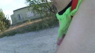 Mi tanga se rompe mientras corro y me pilla un ciclista desnudo Porn Videos