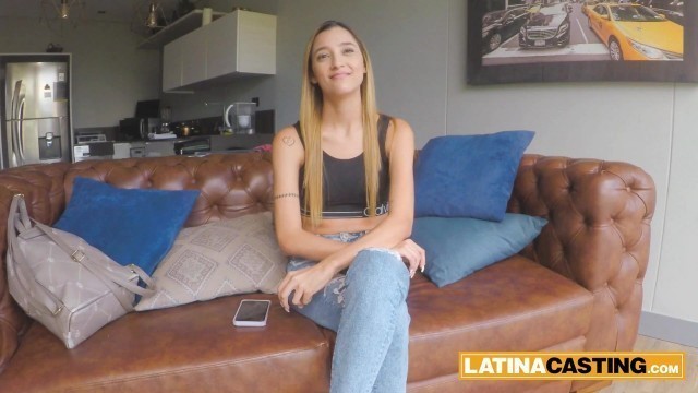 Sexy Colombian Model Teases Big Cock Producer To Get A Role In Next Lingerie Campaign Porn Videos